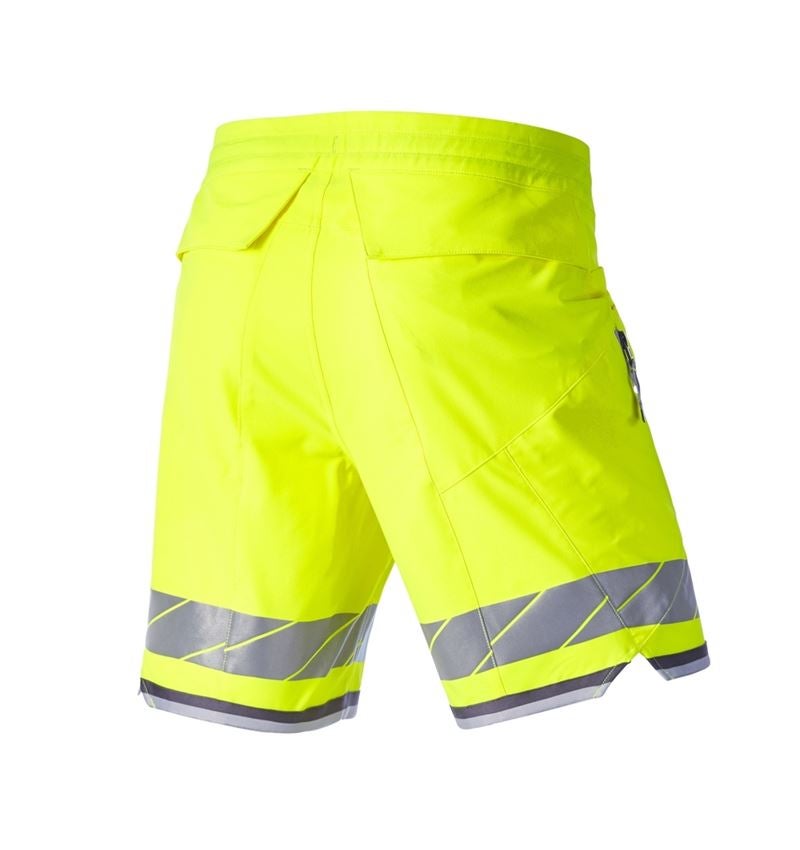 Oděvy: Reflex funkční šortky e.s.ambition + výstražná žlutá/antracit 9