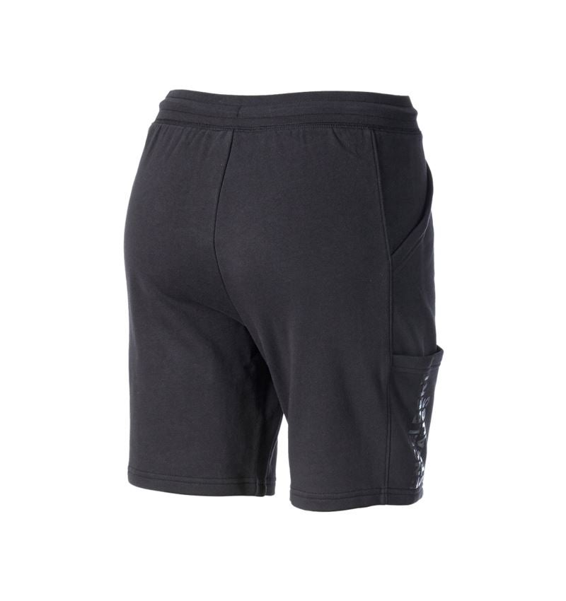 Pracovní kalhoty: Teplákové šortky light e.s.trail, dámské + černá 5
