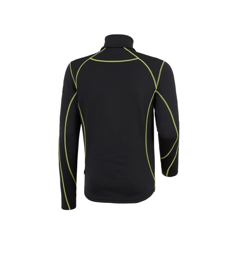 Trička, svetry & košile: Funkční-Troyer thermo stretch e.s.motion 2020 + černá/výstražná žlutá/výstražná oranžová 3