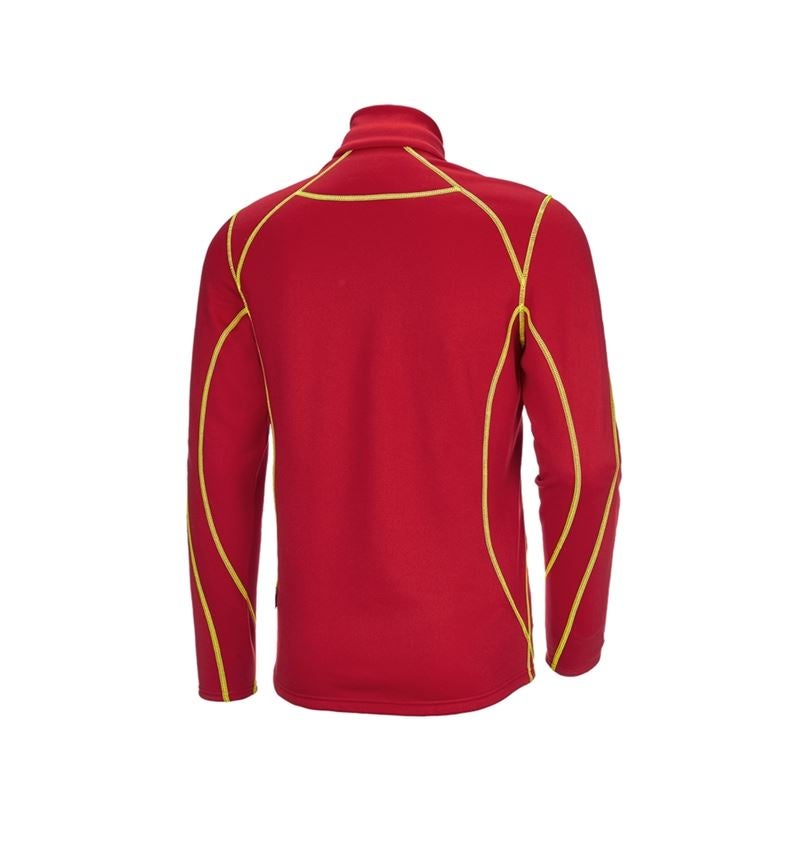 Trička, svetry & košile: Funkční-Troyer thermo stretch e.s.motion 2020 + ohnivě červená/výstražná žlutá 3