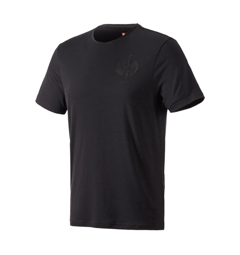 Trička, svetry & košile: Tričko Merino e.s.trail + černá 2