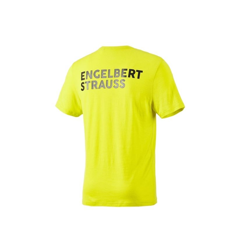 Trička, svetry & košile: Tričko Merino e.s.trail + acidově žlutá/černá 3
