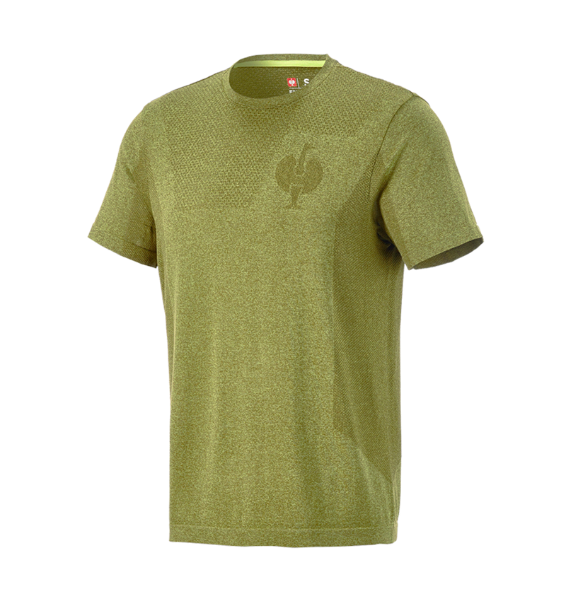 Trička, svetry & košile: Tričko seamless e.s.trail + jalovcová zelená melanž 4