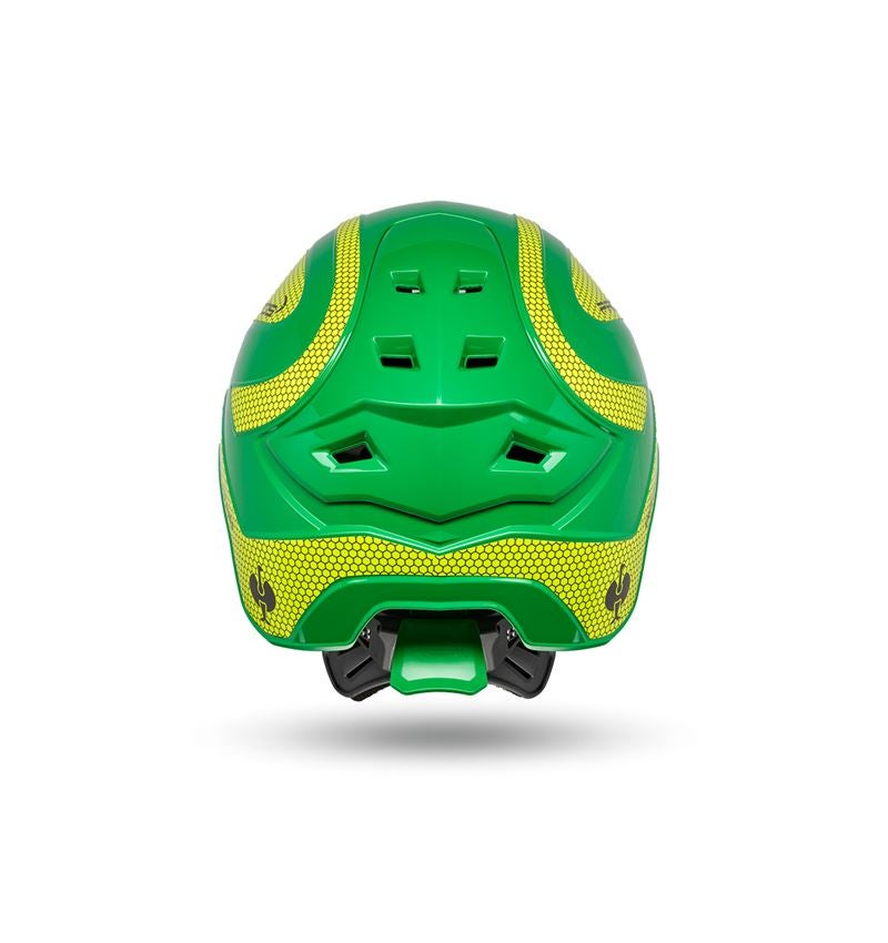 Ochranné přilby: e.s. Lesnická helma Protos® + zelená/výstražná žlutá 2
