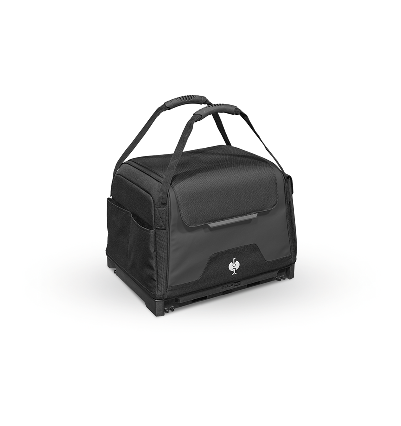 STRAUSSbox Systém: STRAUSSbox taška na nářadí, zavřená + černá