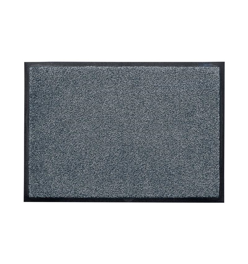 Podlahové rohože: Komfortní rohože s gumovým okrajem + černá/světlé šedý