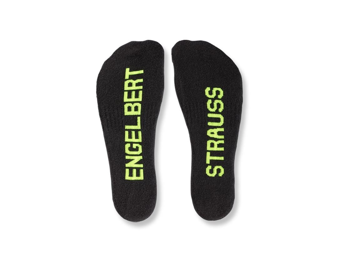 Oděvy: e.s. Víceúčelové ponožky Classic light/high + černá/výstražná žlutá