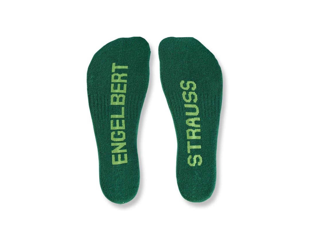 Ponožky | Punčochy: e.s. Víceúčelové ponožky Classic light/high + zelená/mořská zelená