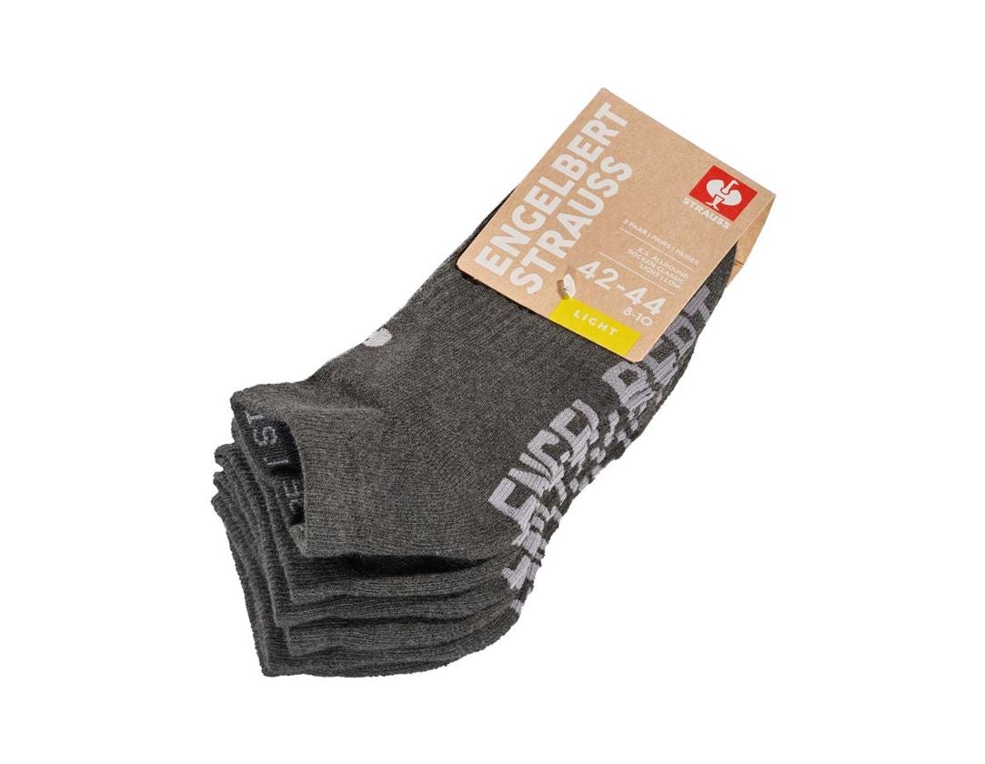 Ponožky | Punčochy: e.s. Víceúčelové ponožky Classic light/low + antracit