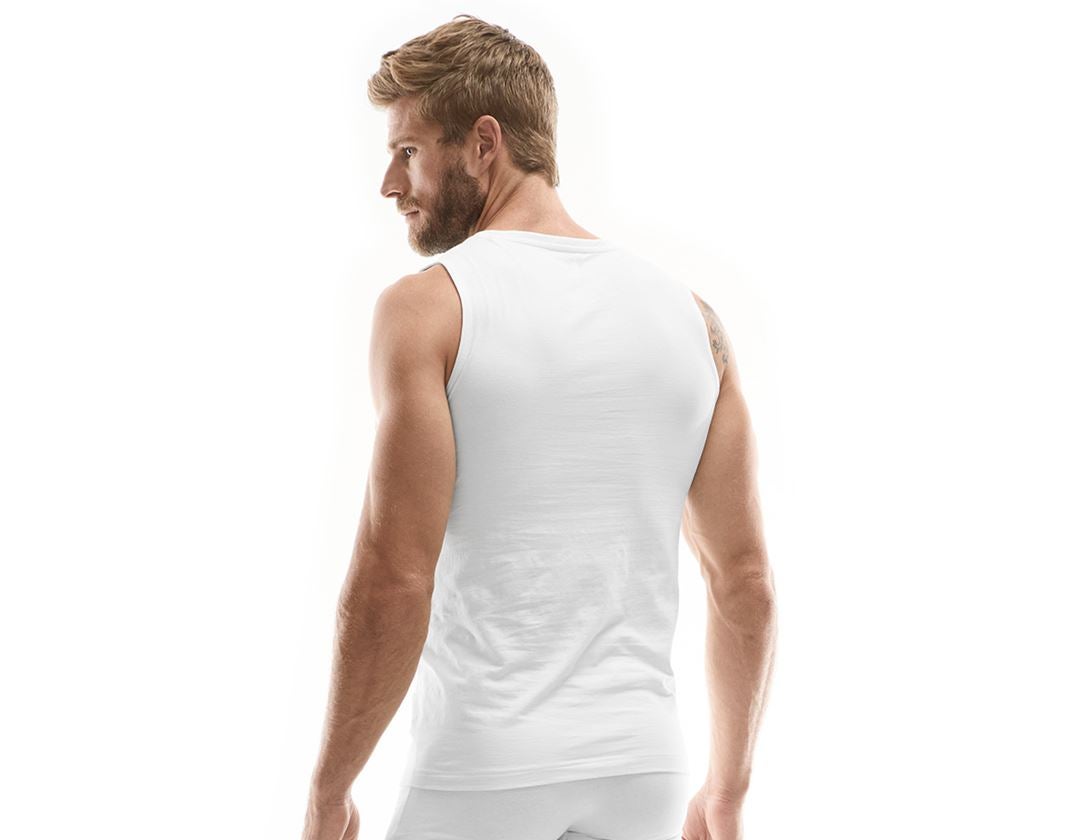 Spodní prádlo | Termo oblečení: e.s. Atletické tričko cotton stretch + bílá 1