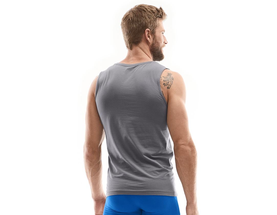 Spodní prádlo | Termo oblečení: e.s. Atletické tričko cotton stretch + cement 1