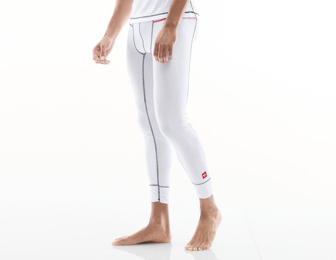 Spodní prádlo | Termo oblečení: e.s. Funkční-Long Pants basis-light + bílá 1