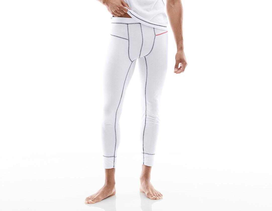 Spodní prádlo | Termo oblečení: e.s. Funkční-Long Pants basis-light + bílá