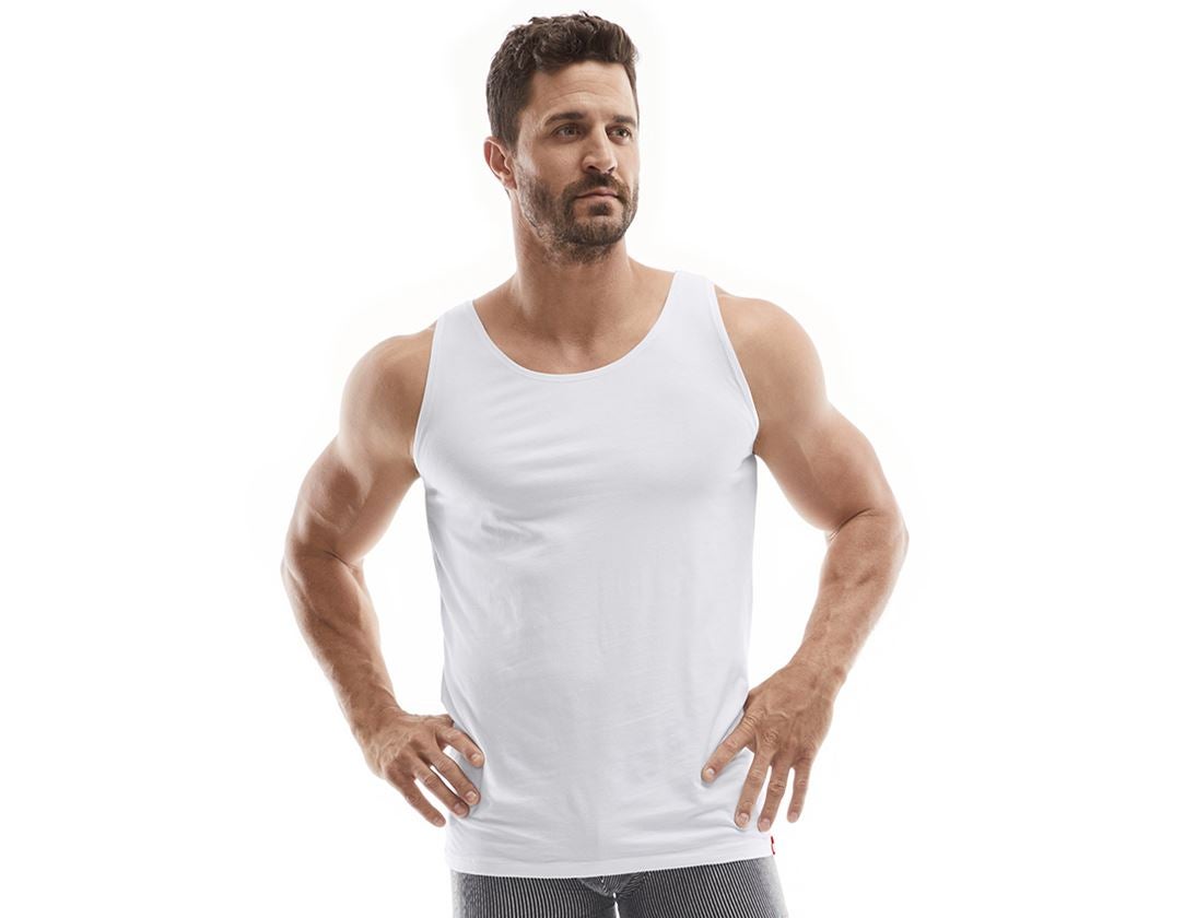 Spodní prádlo | Termo oblečení: e.s. Modal atletické tričko + bílá