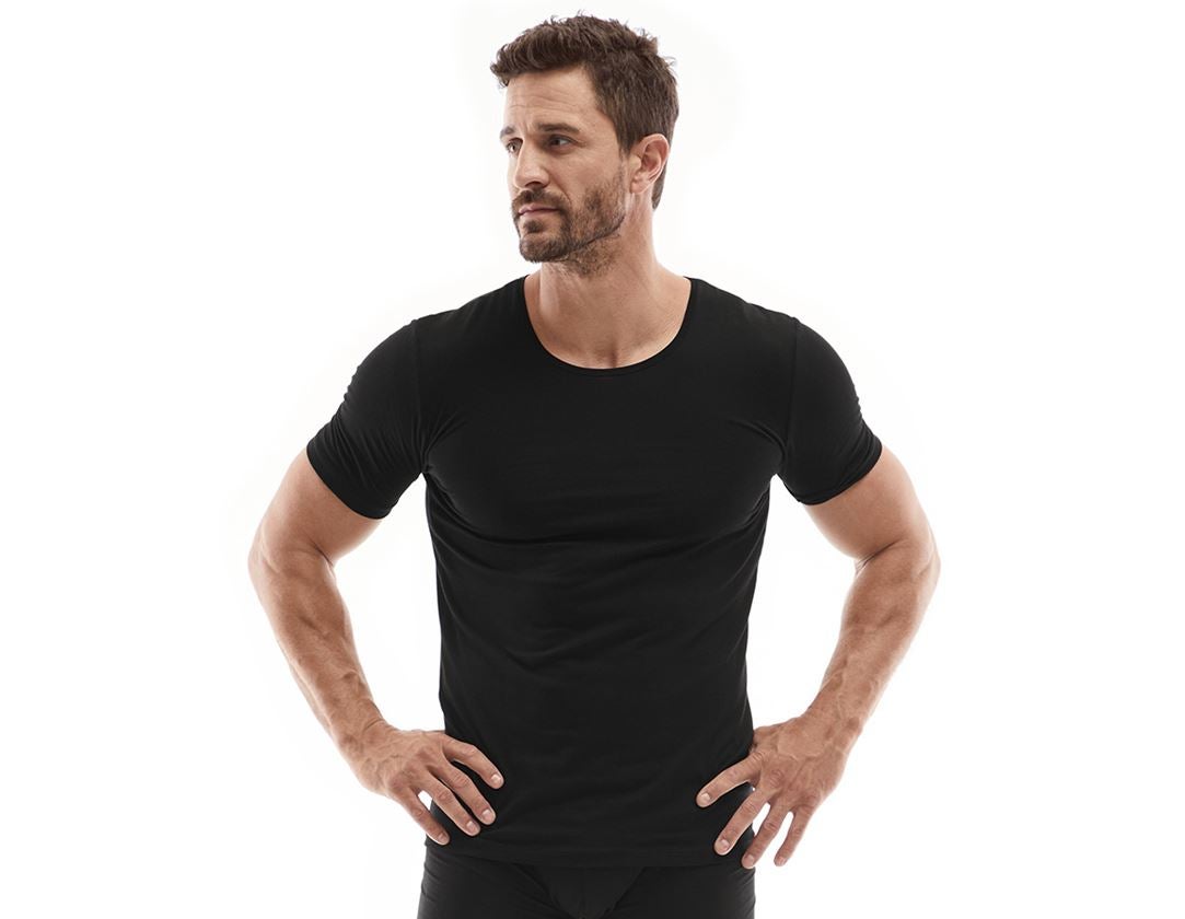 Spodní prádlo | Termo oblečení: e.s. Modal tričko + černá