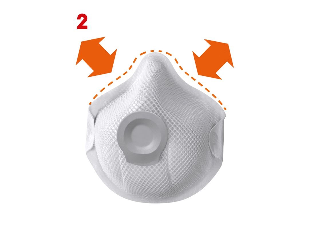 Ochranná dýchací masky: Moldex Ochranná dýchací maska 3305 FFP2 R D 1