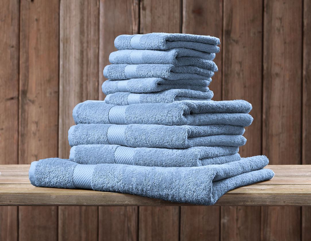 Utěrky: Froté ručník Premium 3 ks v balení + světlé modrý