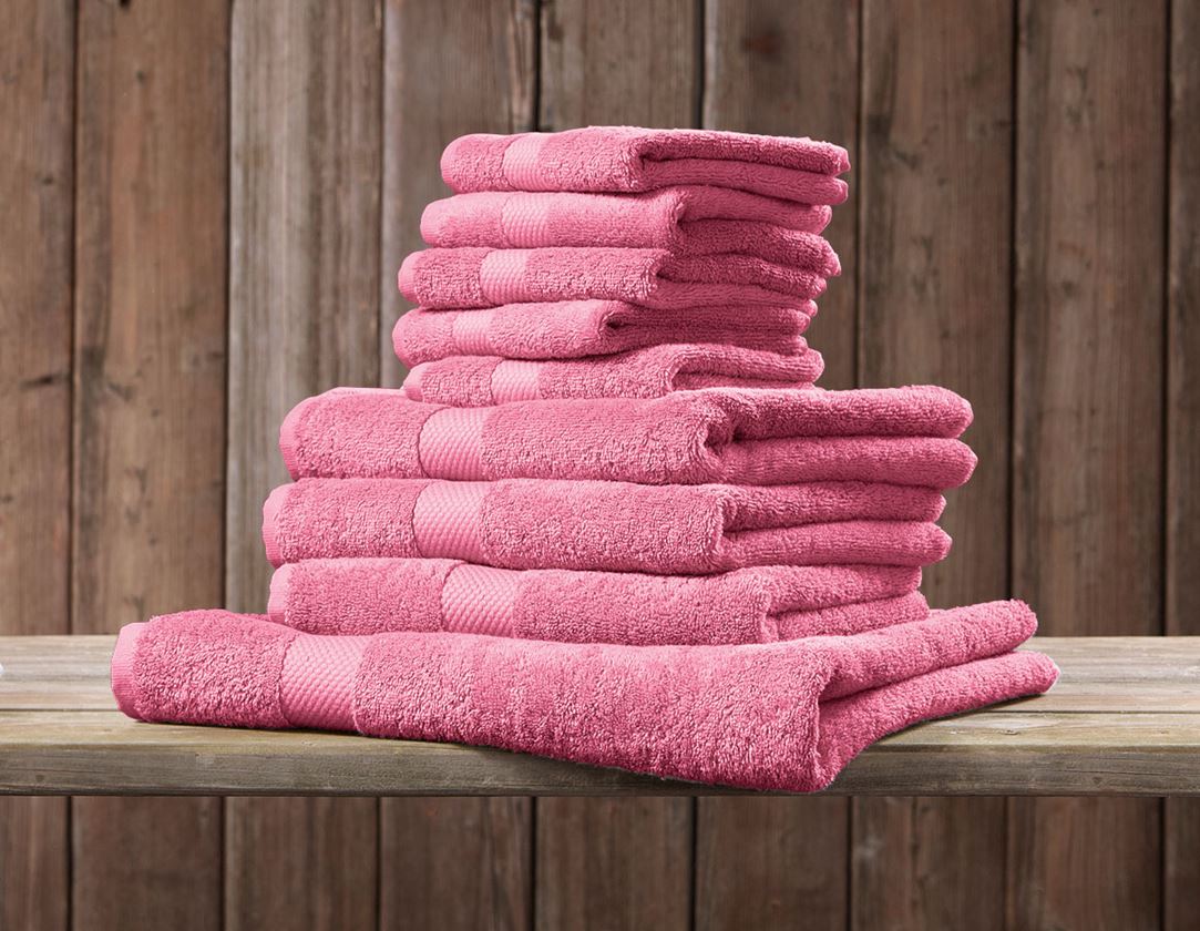 Utěrky: Froté ručník Premium 3 ks v balení + pink