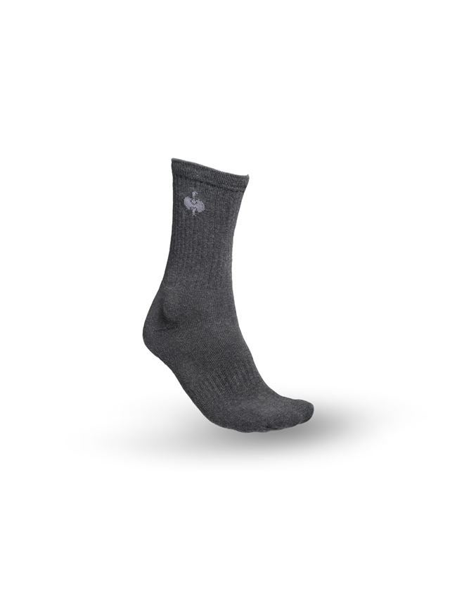 Ponožky | Punčochy: e.s. Víceúčelové ponožky Classic light/high + antracit