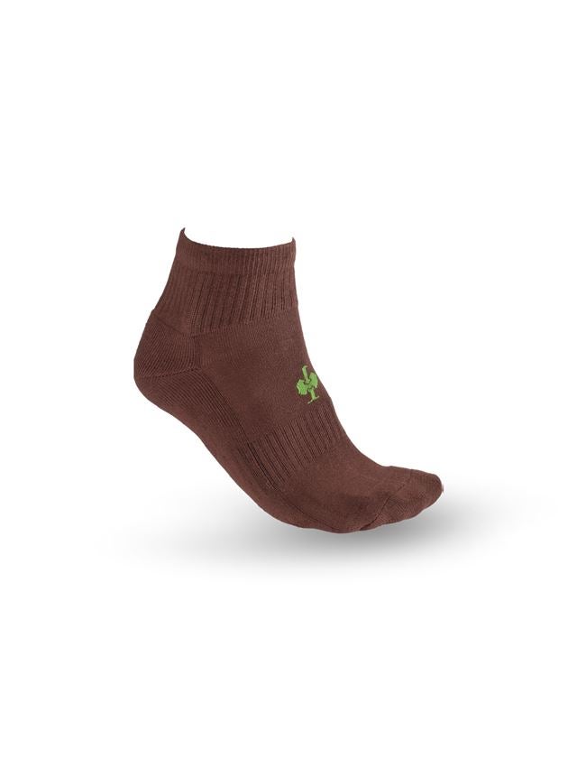 Ponožky | Punčochy: e.s. Víceúčelové ponožky Classic light/mid + kaštan/mořská zelená