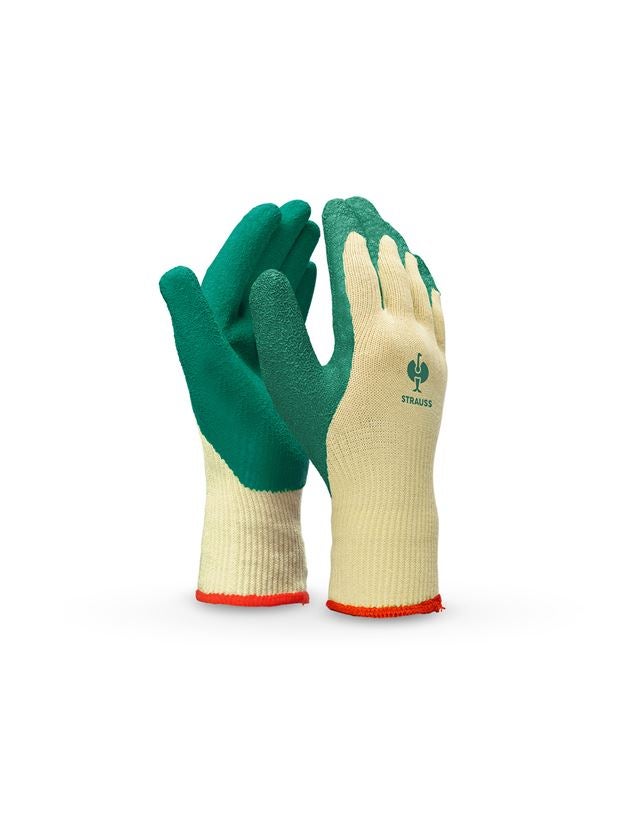 Povrstvené: Latexové pletené rukavice Super Grip