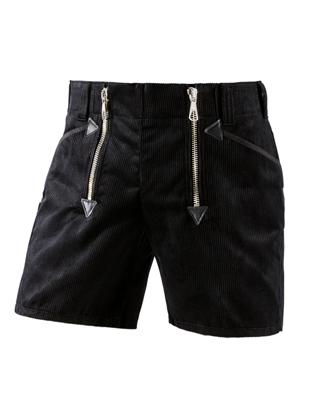 Pracovní kalhoty: e.s. Cechovní kalhoty z hrubý kord + černá 1