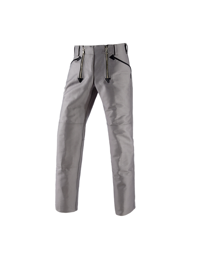 Pracovní kalhoty: e.s. Cech.kalhoty Doppelpilot Albert,bez rozšíření + šedá 2