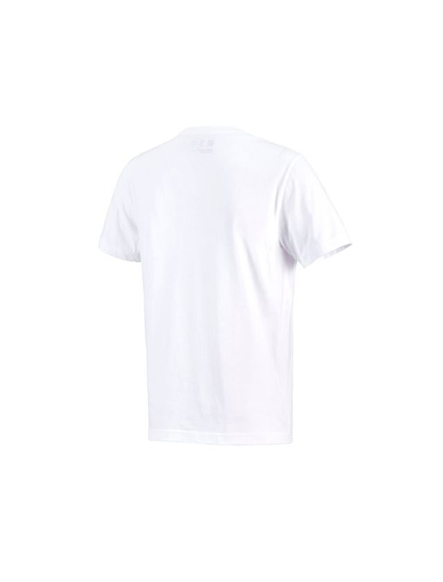 Trička, svetry & košile: e.s. Tričko cotton + bílá 2