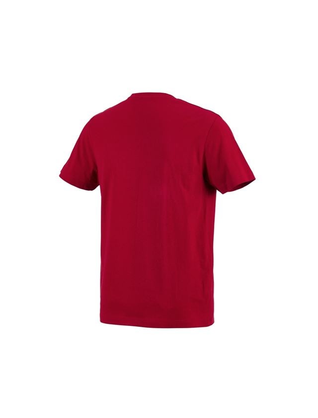 Trička, svetry & košile: e.s. Tričko cotton + červená 1
