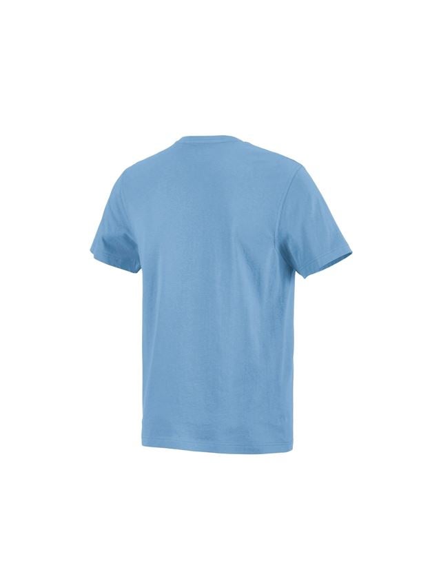 Trička, svetry & košile: e.s. Tričko cotton + azurově modrá 1