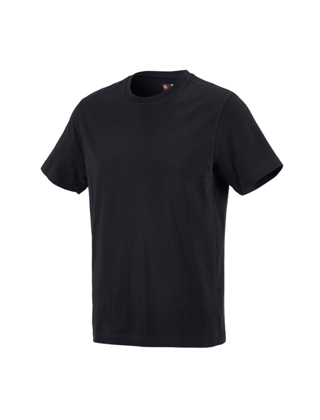 Trička, svetry & košile: e.s. Tričko cotton + černá 2