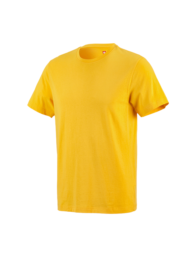 Trička, svetry & košile: e.s. Tričko cotton + žlutá 2