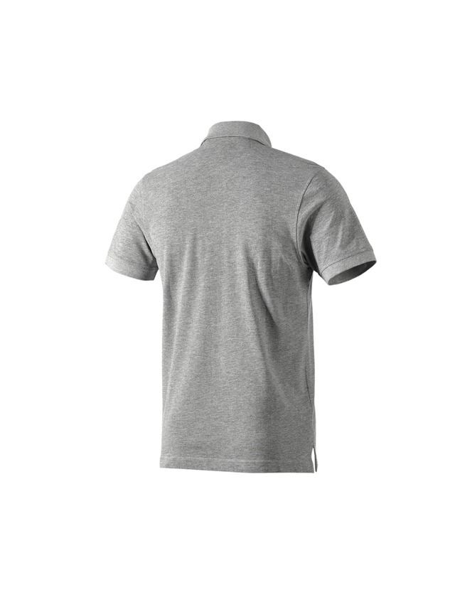 Trička, svetry & košile: e.s. Polo-Tričko cotton Pocket + šedý melír 1