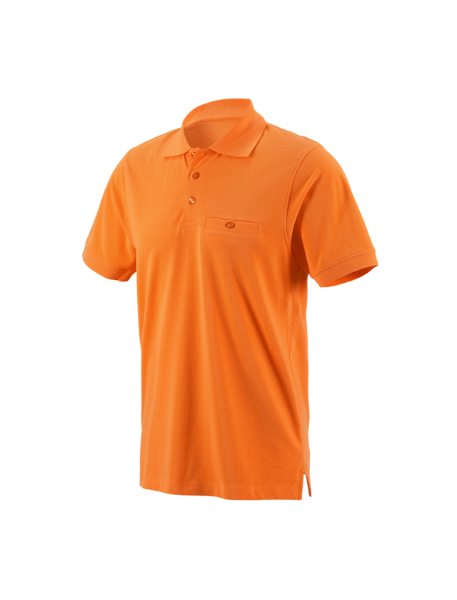 Trička, svetry & košile: e.s. Polo-Tričko cotton Pocket + oranžová
