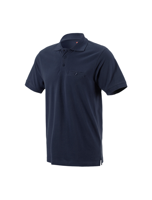 Trička, svetry & košile: e.s. Polo-Tričko cotton Pocket + tmavomodrá 2