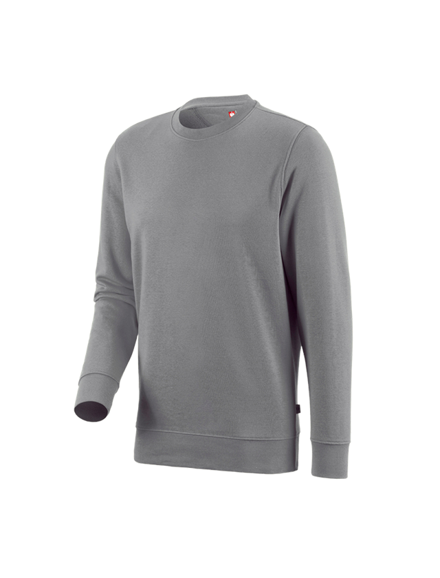 Trička, svetry & košile: e.s. Mikina poly cotton + platinová 2