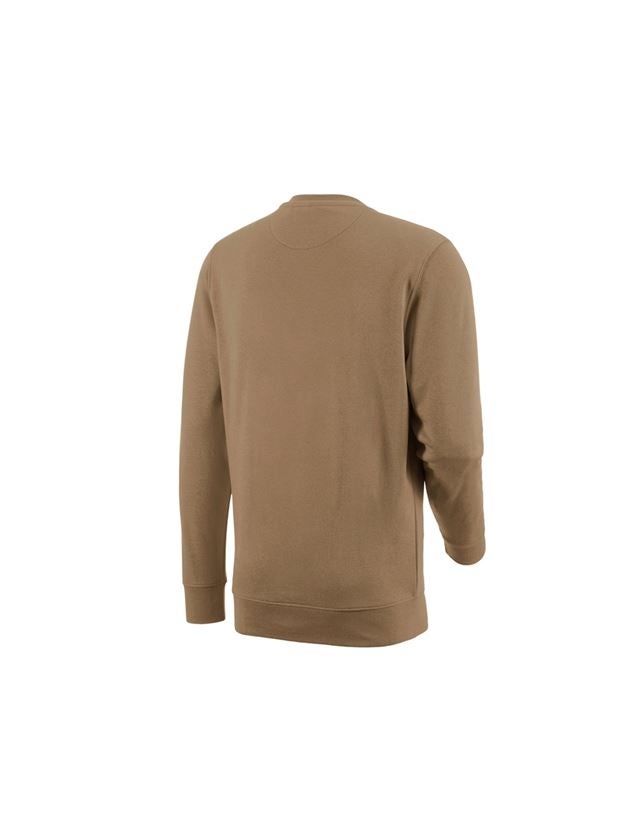 Trička, svetry & košile: e.s. Mikina poly cotton + khaki 1