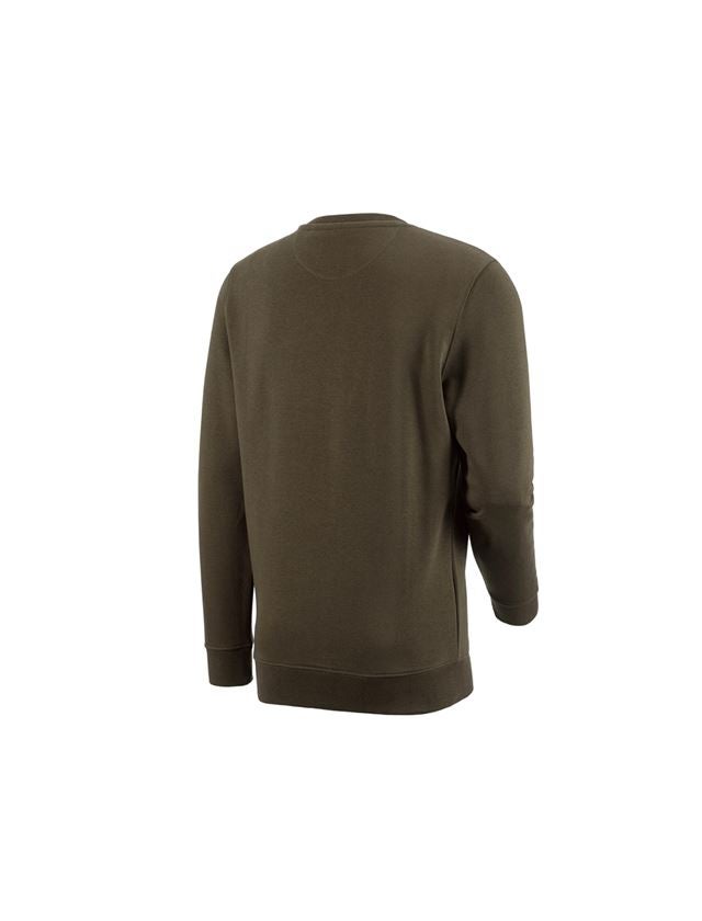 Trička, svetry & košile: e.s. Mikina poly cotton + olivová 2