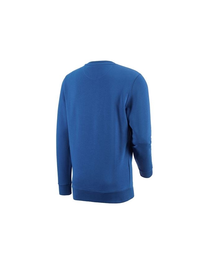 Trička, svetry & košile: e.s. Mikina poly cotton + enciánově modrá 2