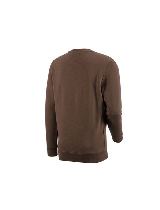 Trička, svetry & košile: e.s. Mikina poly cotton + lískový oříšek 3