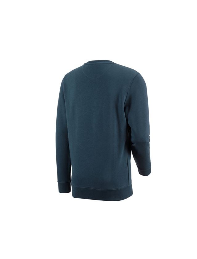 Trička, svetry & košile: e.s. Mikina poly cotton + mořská modrá 1