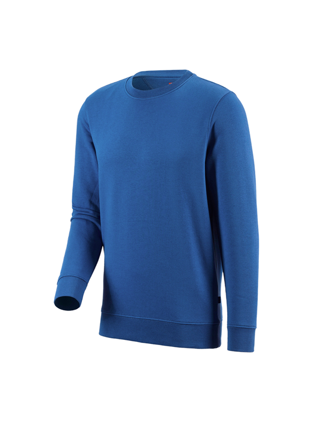 Trička, svetry & košile: e.s. Mikina poly cotton + enciánově modrá 1