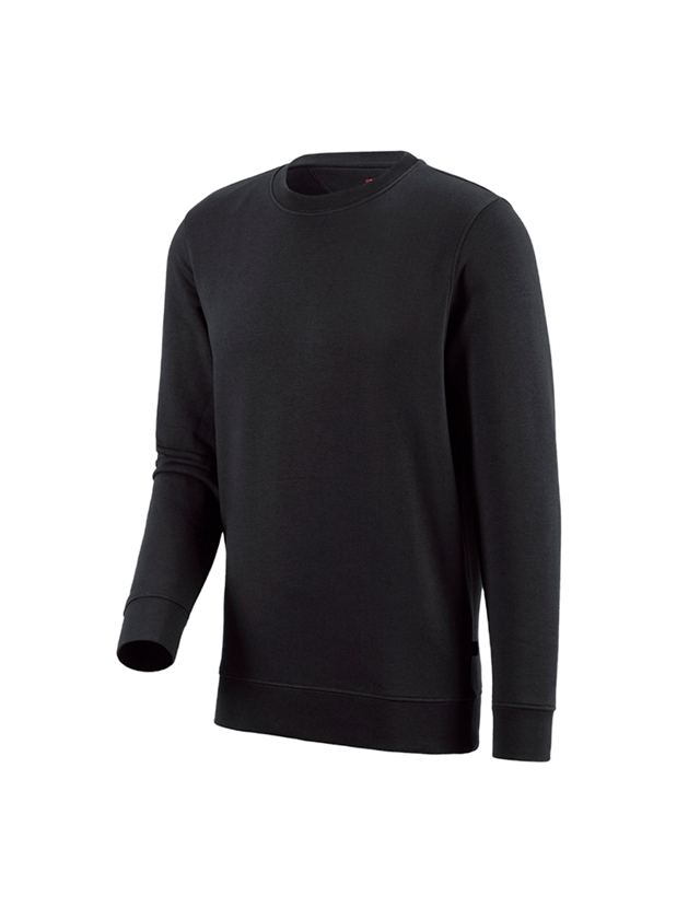 Trička, svetry & košile: e.s. Mikina poly cotton + černá 2