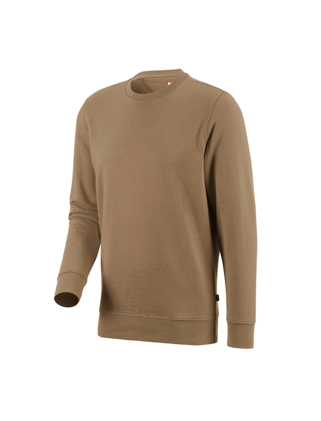 Trička, svetry & košile: e.s. Mikina poly cotton + khaki