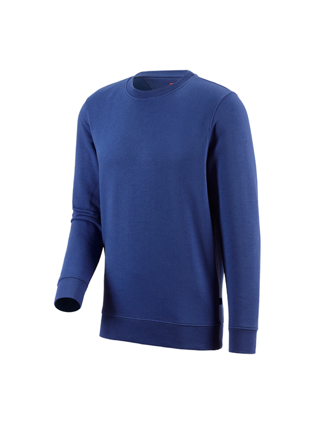 Trička, svetry & košile: e.s. Mikina poly cotton + modrá chrpa