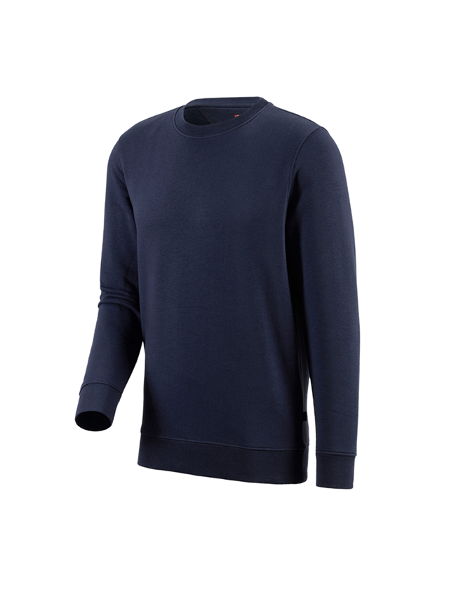Trička, svetry & košile: e.s. Mikina poly cotton + tmavomodrá 2