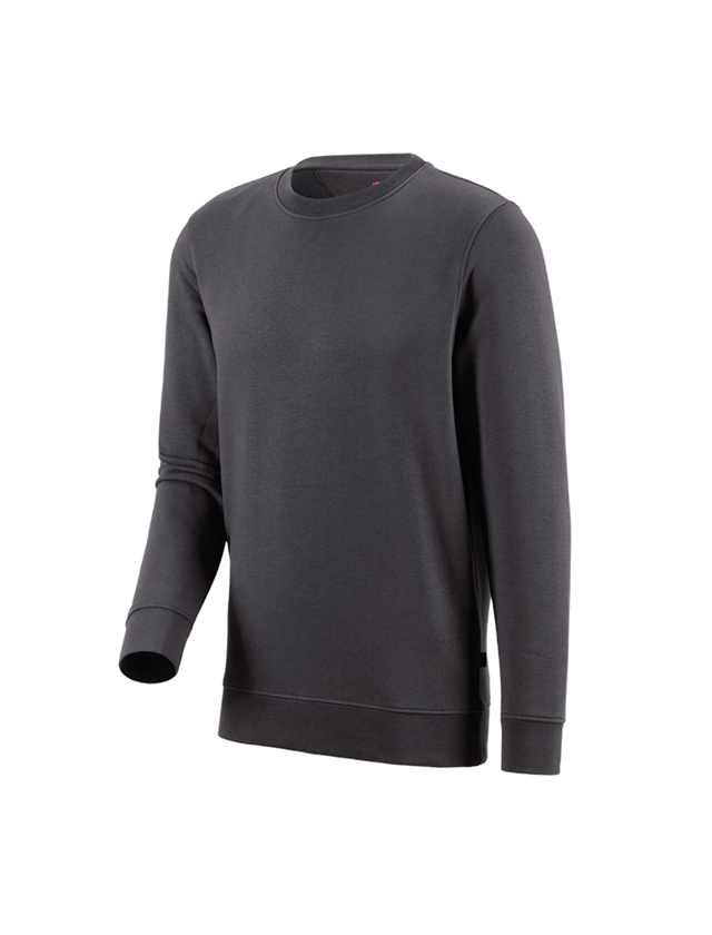 Trička, svetry & košile: e.s. Mikina poly cotton + antracit 1
