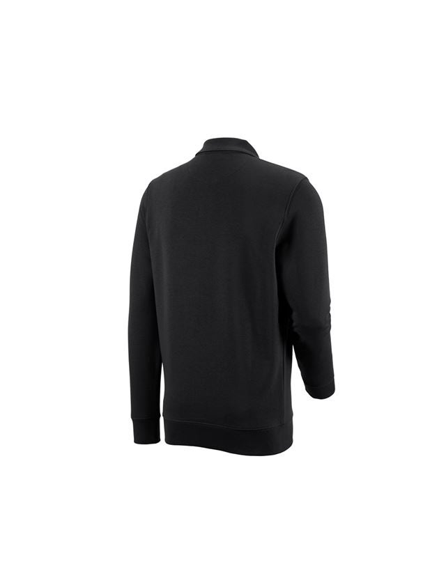 Trička, svetry & košile: e.s. Mikina poly cotton Pocket + černá 2