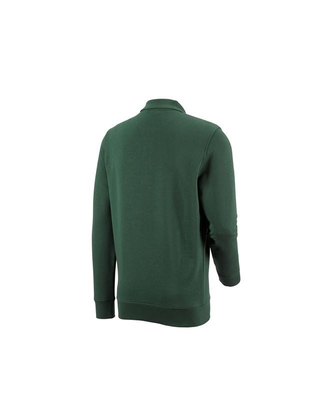 Trička, svetry & košile: e.s. Mikina poly cotton Pocket + zelená 1