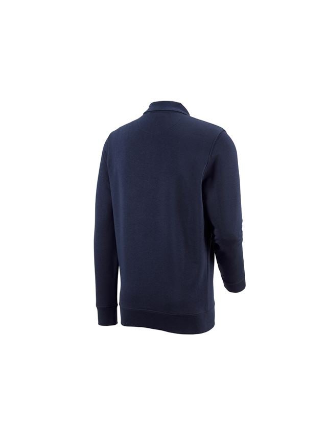 Trička, svetry & košile: e.s. Mikina poly cotton Pocket + tmavomodrá 1